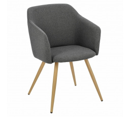 Stolička Molto tmavošedá