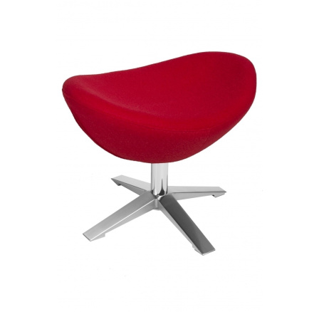 Podnožka Vajce Soft vlna červená JA-2712