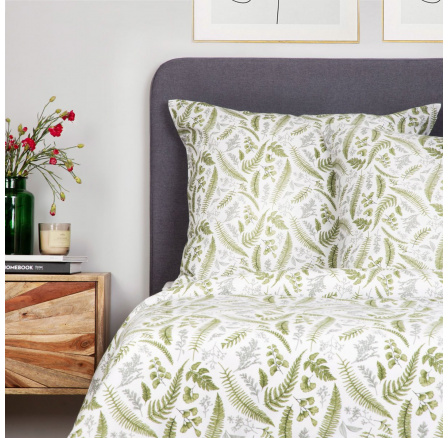 CLAVIER Sada posteľnej bielizne zelená 200x220 cm