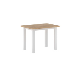 Stôl dub zlatý craft/biely 70x100 MONTE