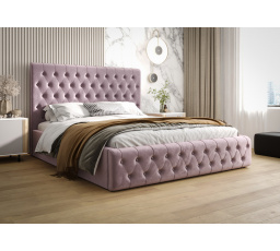 Posteľ VALENTINO s úložným priestorom - 180x200, Kovová na plynových zdvihákoch