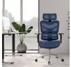 Ergonomické kancelárske herné kreslo Commander Čierno-modré