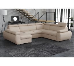 Pohovka Bodie U ľavá béžová