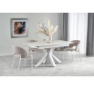 Jedálenský stôl VIVALDI, biely mramor