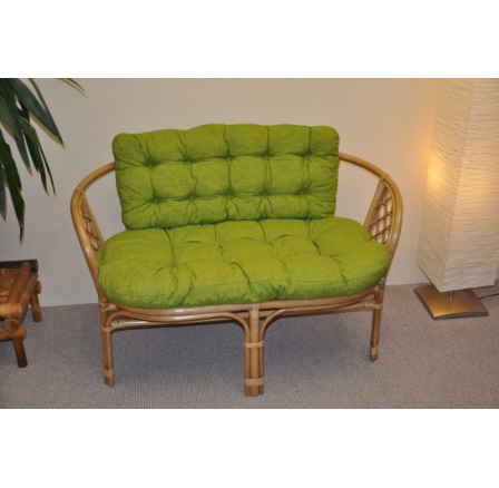 Poduška na lavicu Bahama svetlo zelený melír typ PL