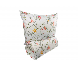 Obliečky bavlna 140x200, 70x90cm Aria zipsový uzáver