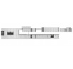 Horná rohová skrinka STILO - 60x60 GN-108 1F (45­°), Biela/Biela
