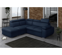 Rohová sedacia súprava Bodie V ľavá modrá