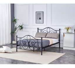 Posteľ PANAMA 140, Čierna