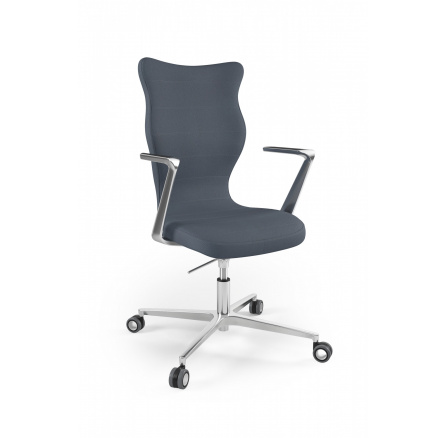 Kancelárske otočné kreslo KYLIE , leštené Letto 24 veľkosť 7