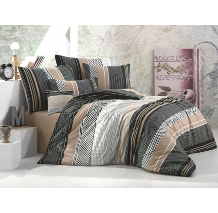 Bavlnená obliečka na vankúš Sorento béžová