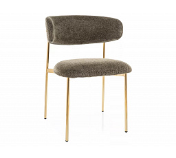 Jedálenská stolička ELTON RAVEN, Olivová 78/Zlatá