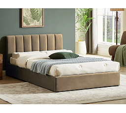 Posteľ s úložným priestorom MONTREAL VELVET 120x200 cm, Béžový Bluvel 28