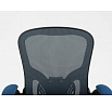 Kancelárske kreslo Q-333, Sivá/Modrá