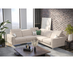 Rohová sedacia súprava MALIBU MAX 250x250 - pravá, béžová