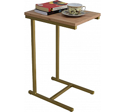 Odkladací stolík Loft II – v rôznych farbách – dub Artisan, zlatý