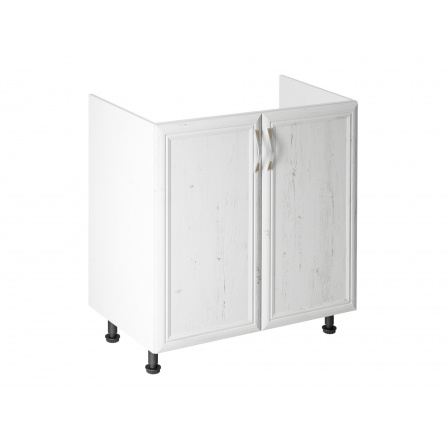 Kuchynská dolná skrinka Sycylia D80Z, biela