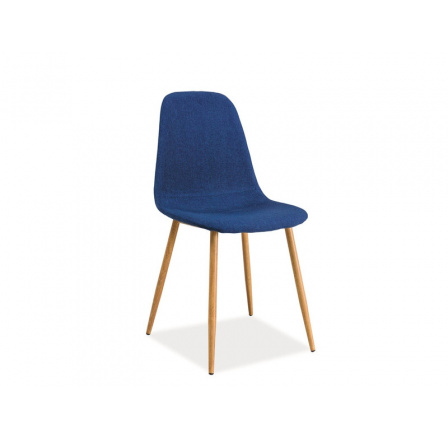 Jedálenská stolička FOX modrá (granátová)