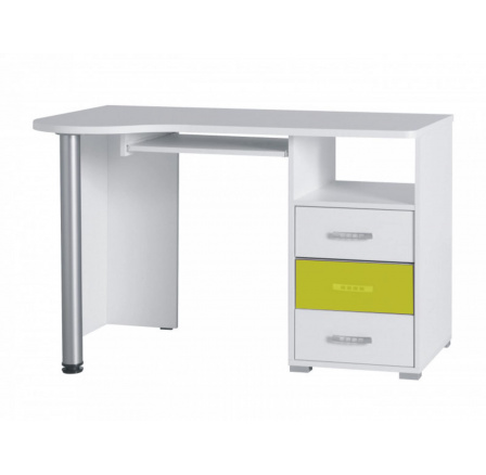 Stôl Nemo R11 biely/seledyn lesk Stôl Nemo R11 biely/seledyn lesk