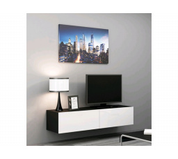 TV komoda VIGO 140 - čiernobiela