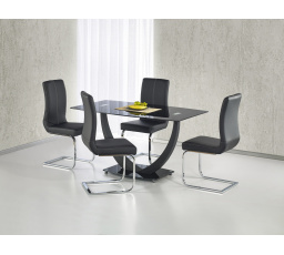 Jedálenský stôl ANTON, čierny