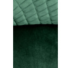 Barová stolička H103, zelený Velvet