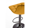 Barová stolička H95, Horčicová/Čierna