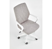 Kancelárske kreslo SPIN 2, svetlosivá biela