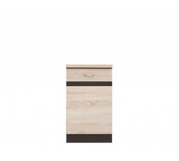 Kuchyňa Junona Line, spodná skrinka D1D/50/82L wenge/dub sonoma