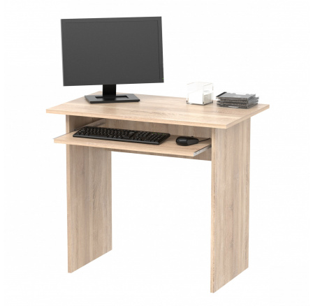 TWISTER - počítačový stôl (TWIST) dub sonoma (MD) (K150)