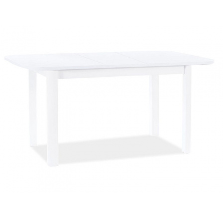 Jedálenský stôl DIEGO II, biely matný - 105(140)X65