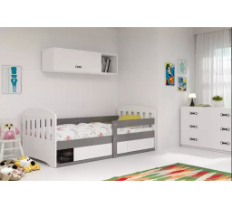 Detská posteľ CLASSIC bez matraca, Grafit