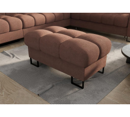 Taburet ASPEN 100x55 cm - ružová