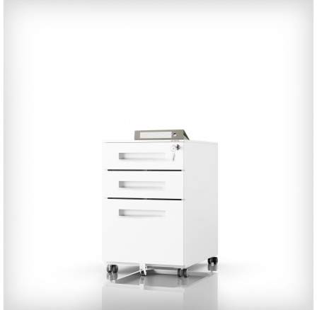Kontajner pod stôl KATE 390 x 600 x 500 mm, biely Kontajner pod stôl KATE 390 x 600 x 500 mm, biely