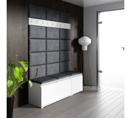 Predsieňová stena EMI 6, Trinity 15/biela