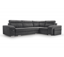 Rohová sedacia súprava Alvin P Lincoln 90 sivá