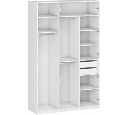 Šatní skriňa FORMO KORPUS K7, biela