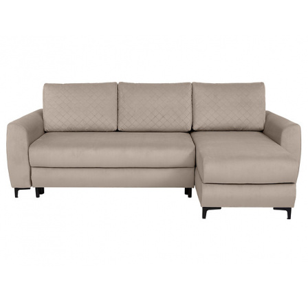 Rohová sedacia súprava MOLI LUX 2DL.URCBK, Jasminekaro 24 béžová/Jasmine 24 béžová