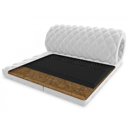 Vrchný matrac Topper NERO s kokosom, 180x200 cm