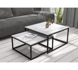 Konferenčný stolík 2v1 KAMA Čierny+Betón