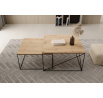 Konferenčný stolík 2v1 Licco Čierny+Artisan