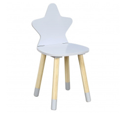 Detská stolička Puppe sivá