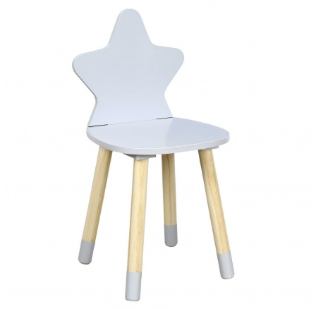 Detská stolička Puppe sivá