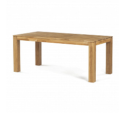 Jídelní stůl 180x90cm, masiv, dub, DS-H180 DUB