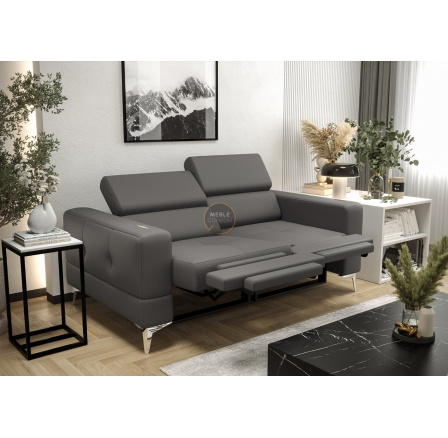 Sofa TOSCANIA II, relax 185 cm prírodná koža - prírodná koža - voliteľná farba
