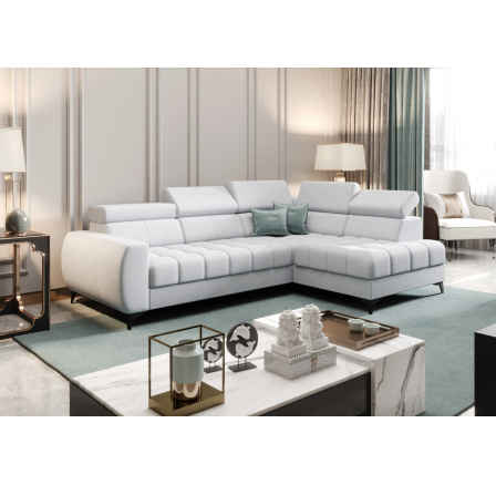 Rohová sedacia súprava PORTO MINI 170X255 cm - modrá, pravá