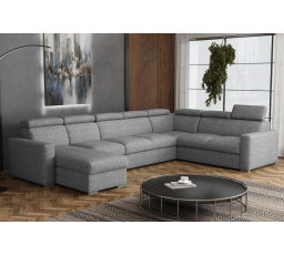 Sedacia súprava Petrit U1 ľavá Aragon sivá