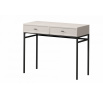 LORINI TOALETKA 100 2SZ - kašmír / čierny T-bar / čierny rám