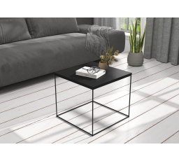 Konferenčný stolík ELENA 50x50 Čierny+Čierny