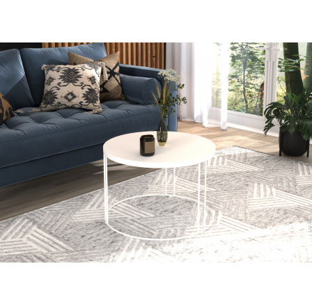 Konferenčný stolík NOEL Biela+Biela